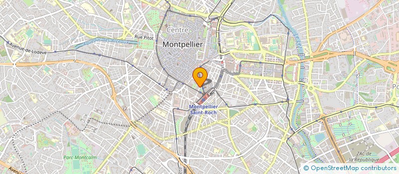 localisation de l'entreprise SAFI INTERNATIONAL à MONTPELLIER