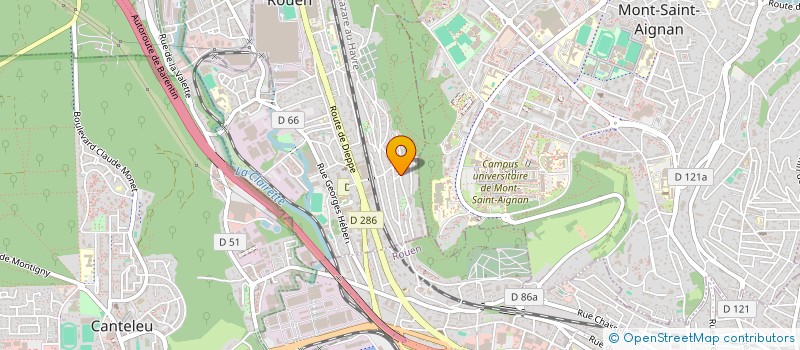 localisation de l'entreprise SAFI76  DEVILLE-LES-ROUEN