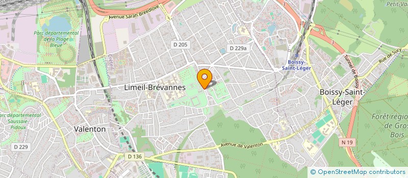 localisation de l'entreprise SAFIA  LIMEIL-BREVANNES