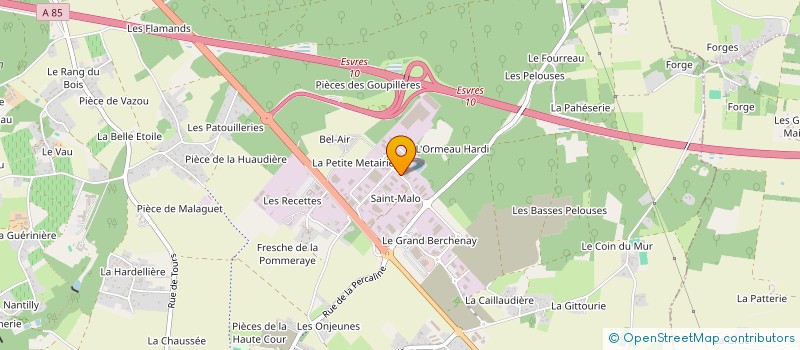 localisation de l'entreprise SAFIA  ESVRES