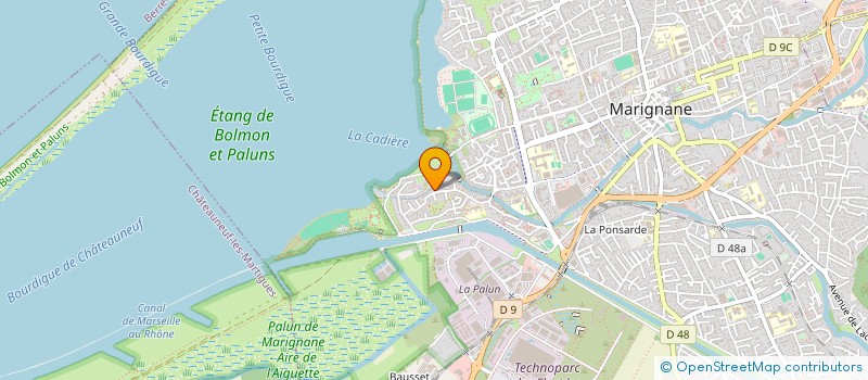 localisation de l'entreprise SAFIA  MARIGNANE