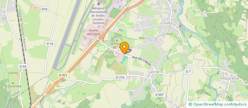 localisation de l'entreprise SAFIAL PROFOR  LANNE