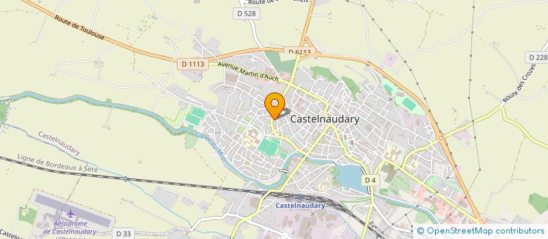 localisation de l'entreprise SAFIBIM à CASTELNAUDARY