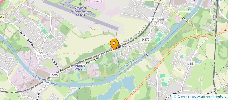 localisation de l'entreprise SAFICH  PROUVY