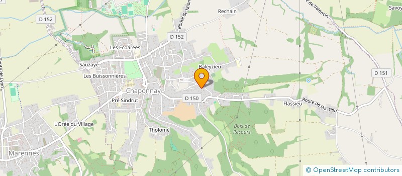 localisation de l'entreprise SAFILEC  MARENNES