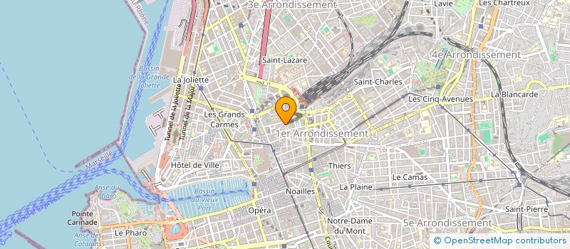 localisation de l'entreprise SAFINA à MARSEILLE