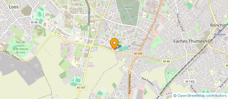 localisation de l'entreprise SAFIPREV  LOOS