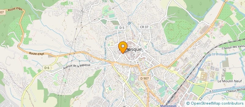 localisation de l'entreprise SAFIR à MANOSQUE