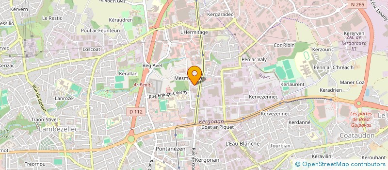 localisation de l'entreprise SAFIR à BREST