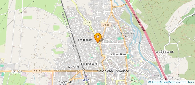 localisation de l'entreprise SAFIR à SALON-DE-PROVENCE