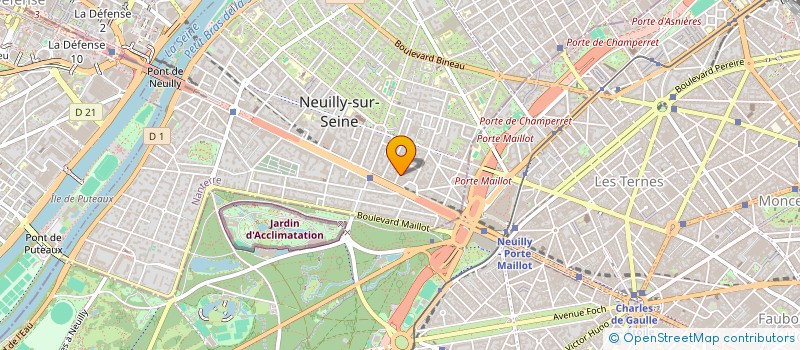 localisation de l'entreprise SAFIR INFORMATIQUE à NEUILLY-SUR-SEINE