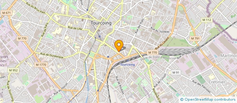 localisation de l'entreprise SAFIR PROMOTION à TOURCOING