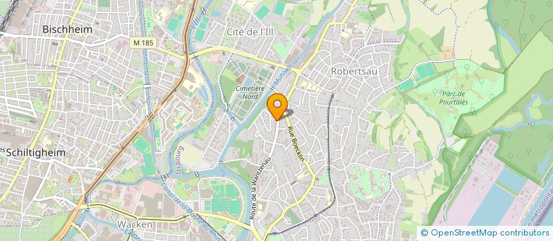 localisation de l'entreprise SAFIR ZARIN PARS à STRASBOURG