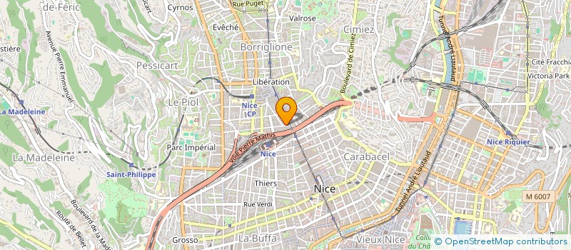 localisation de l'entreprise SAFIRA à NICE