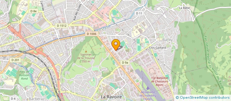 localisation de l'entreprise SAFIRAUTO  LA RAVOIRE