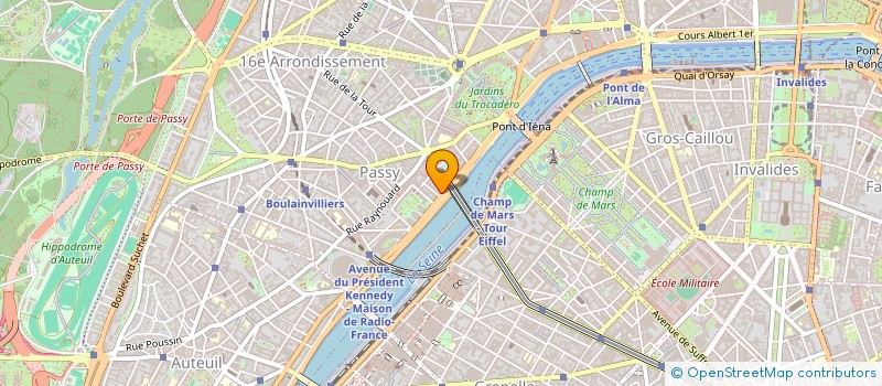 localisation de l'entreprise SAFIREL SOCIETE D'EXPERTISE COMPTABLE  PARIS