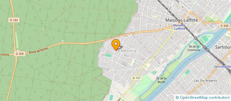 localisation de l'entreprise SAFIREP  LE MESNIL-LE-ROI