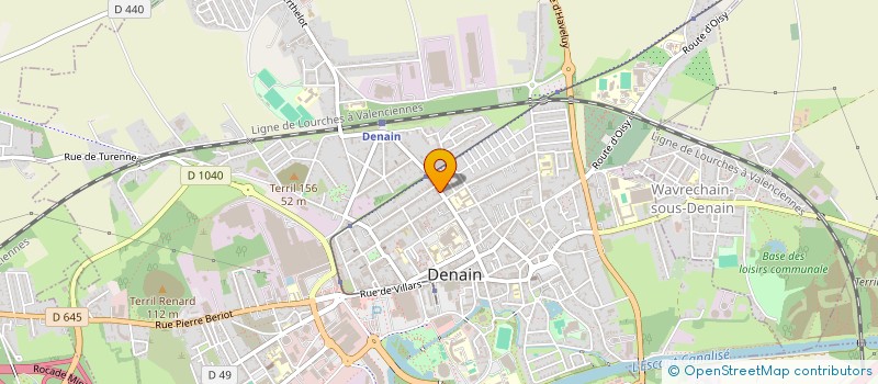 localisation de l'entreprise SAFIVAL  DENAIN