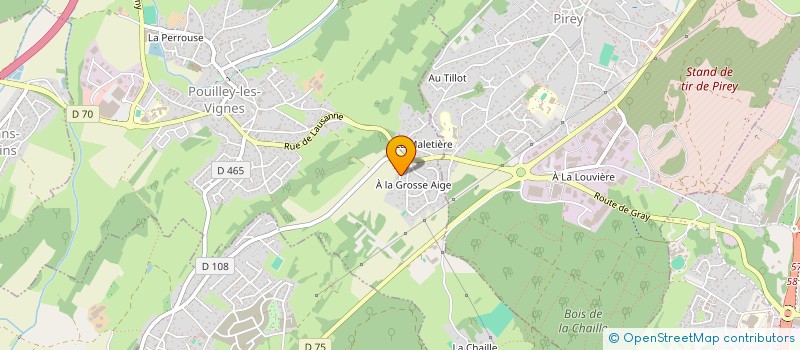 localisation de l'entreprise SAFLOMA  POUILLEY-LES-VIGNES