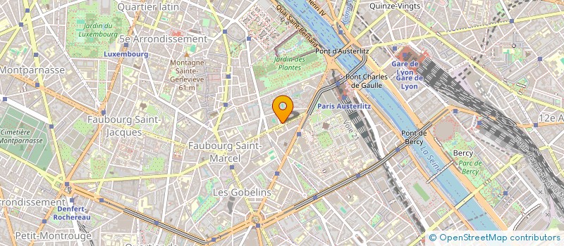 localisation de l'entreprise SAFM  PARIS