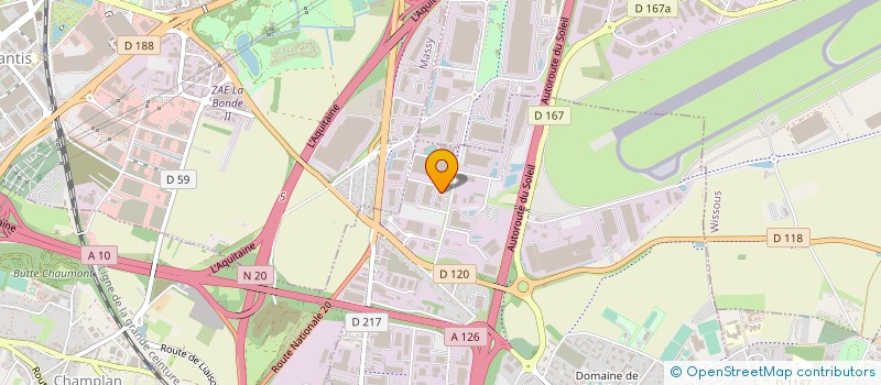 localisation de l'entreprise SAFO TRUCKS à CHILLY-MAZARIN