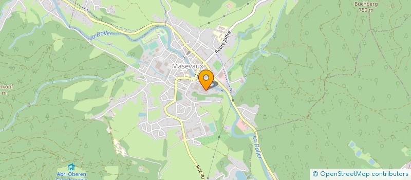 localisation de l'entreprise SAFOC à MASEVAUX-NIEDERBRUCK