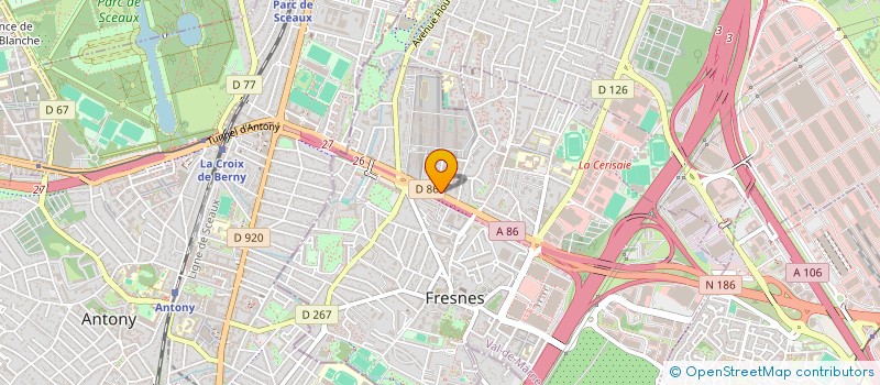 localisation de l'entreprise SAFOCCAS AUTO  FRESNES