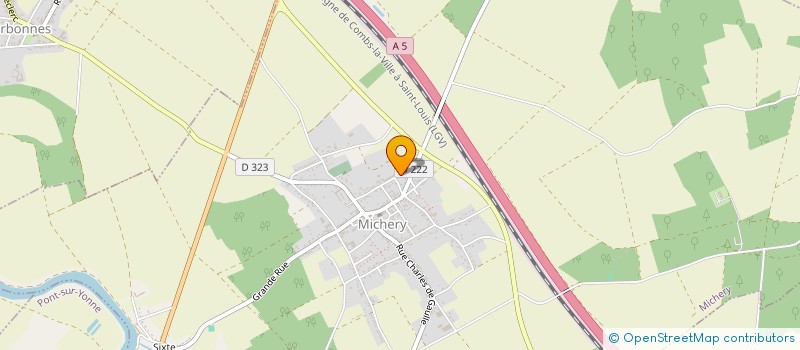 localisation de l'entreprise SAFOR  MICHERY