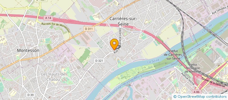 localisation de l'entreprise SAFOTO SERVICE  CARRIERES-SUR-SEINE
