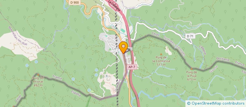 localisation de l'entreprise SAFRAN  LE PERTHUS