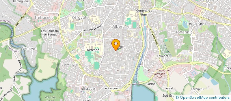 localisation de l'entreprise SAFRAN à VANNES