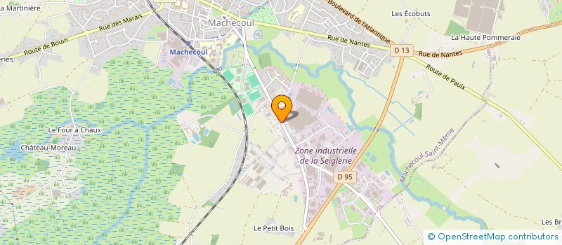 localisation de l'entreprise SAFRAN  MACHECOUL-SAINT-MEME