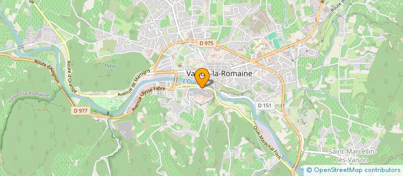 localisation de l'entreprise SAFRAN  VAISON-LA-ROMAINE