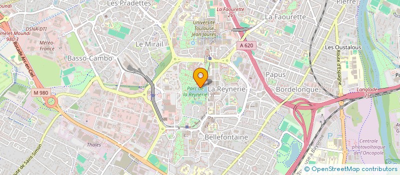 localisation de l'entreprise SAFRAN CONSEIL à TOULOUSE