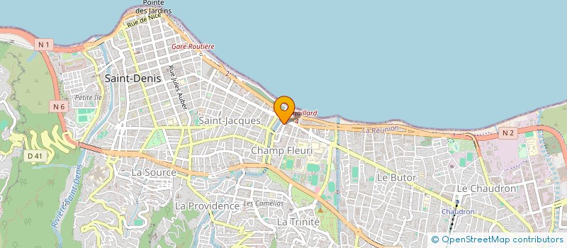 localisation de l'entreprise SAFRAN D'IRAN à SAINT-DENIS
