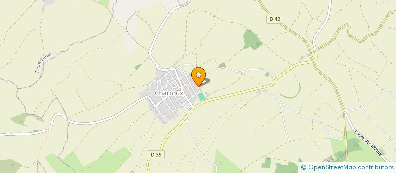 localisation de l'entreprise SAFRAN DE CHARROUX  CHARROUX