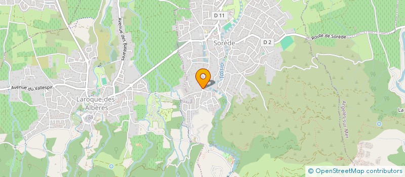 localisation de l'entreprise SAFRAN ET LIZA  SOREDE