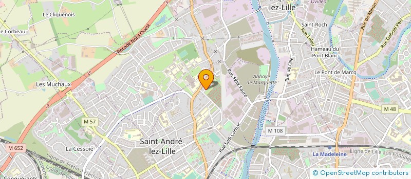 localisation de l'entreprise SAFRAN ET PAPRIKA à SAINT-ANDRE-LEZ-LILLE