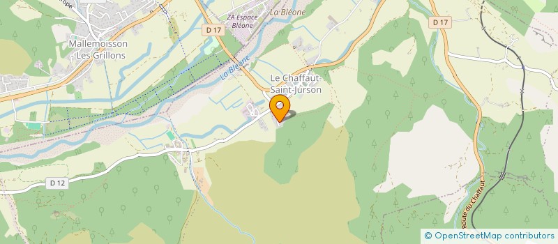 localisation de l'entreprise SAFRAN IMMO  LE CHAFFAUT-SAINT-JURSON