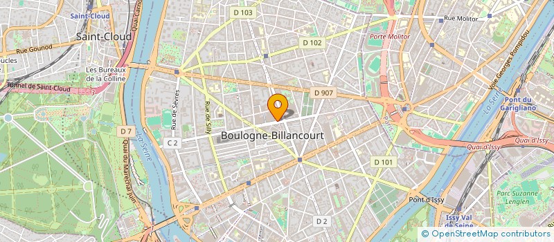 localisation de l'entreprise SAFRAN PATRIMOINE SAS à BOULOGNE-BILLANCOURT