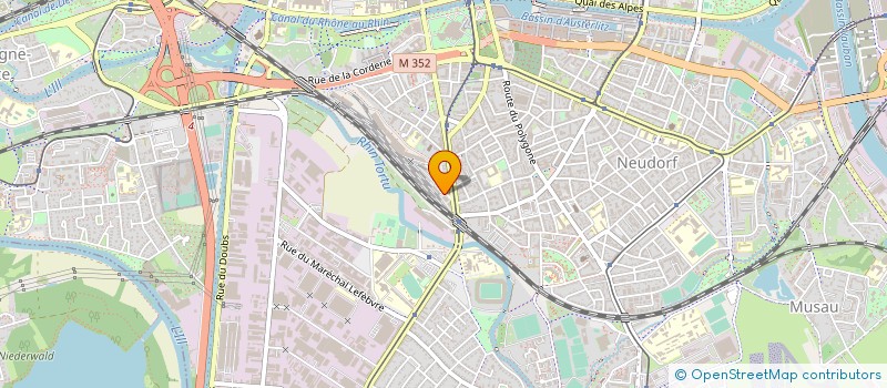 localisation de l'entreprise SAFRANS à STRASBOURG