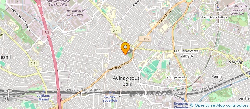 localisation de l'entreprise SAFRAOU FILS CONSULTING à AULNAY-SOUS-BOIS