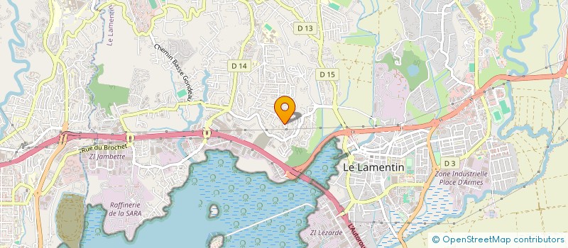 localisation de l'entreprise SAFRET à LE LAMENTIN