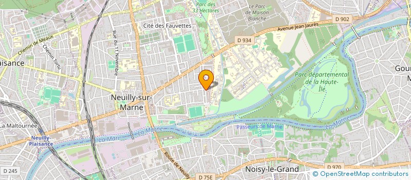 localisation de l'entreprise SAFREY DRIVE à NEUILLY-SUR-MARNE