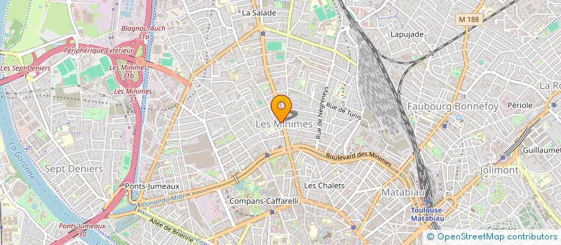 localisation de l'entreprise SAFRIK à TOULOUSE