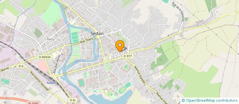 localisation de l'entreprise SAFSAFAT à SEDAN