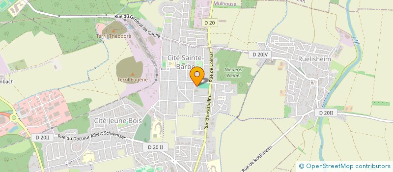 localisation de l'entreprise SAFTI WAGGIS  WITTENHEIM