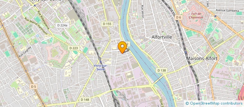 localisation de l'entreprise SAFWA DISTRIBUTION à VITRY-SUR-SEINE