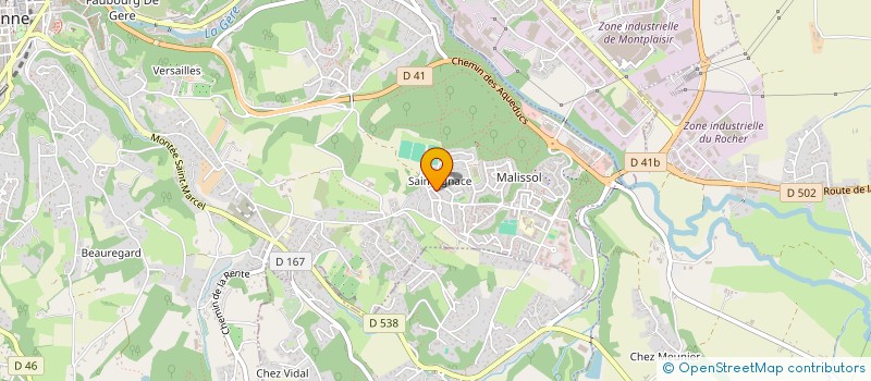 localisation de l'entreprise SAFWANE LOC à VIENNE