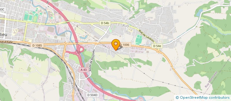 localisation de l'entreprise SAFY IMMO  RUY-MONTCEAU